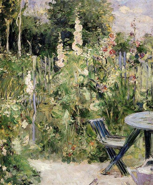 Berthe Morisot Rose Tremiere, Musee Marmottan Monet,